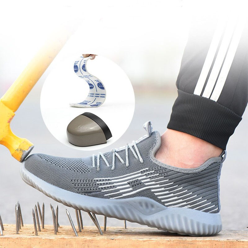 zapatillas seguridad flexible hombre varios colores obra