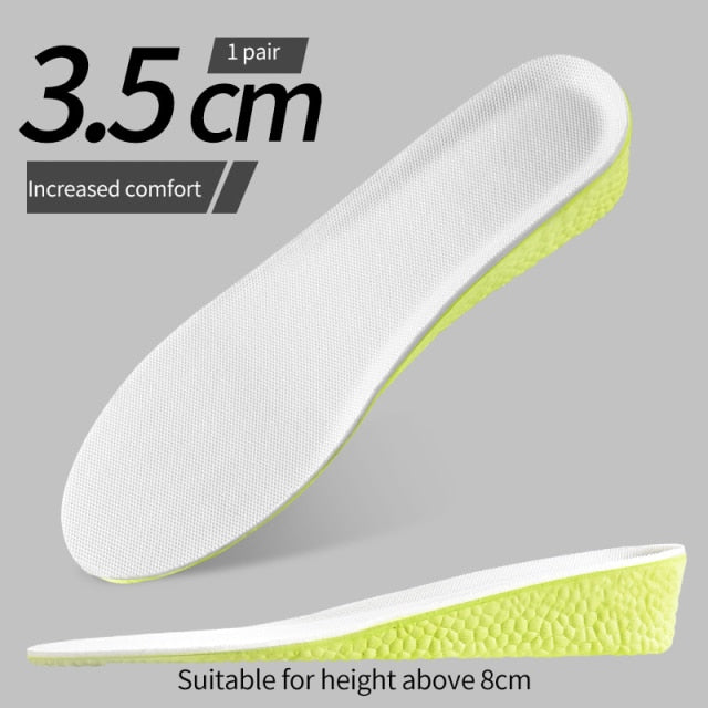 plantillas elevadoras cómodas 1 5cm transpirables