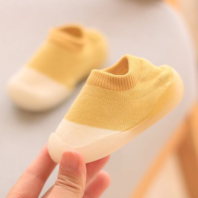 calcetín zapato bebe azul suela antideslizante 0 24 meses