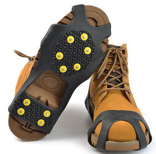 crampones nieve antideslizantes zapatillas senderismo hielo