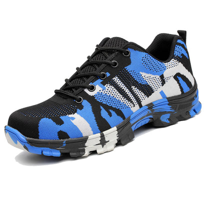 zapatos seguridad camuflaje hombre trabajo resistentes