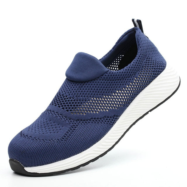 zapatos seguridad cómodos hombre punta acero ligeros