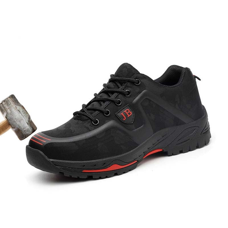 zapato seguridad punta acero hombre antideslizante trabajo