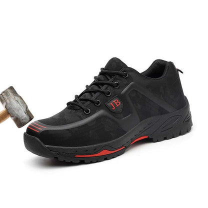 zapato seguridad punta acero hombre antideslizante trabajo